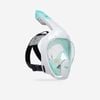 Decathlon - Kids’ Easybreath Surface Mask Xs (ages 6-10) - Without Bag - Aquamarine Green - Unique