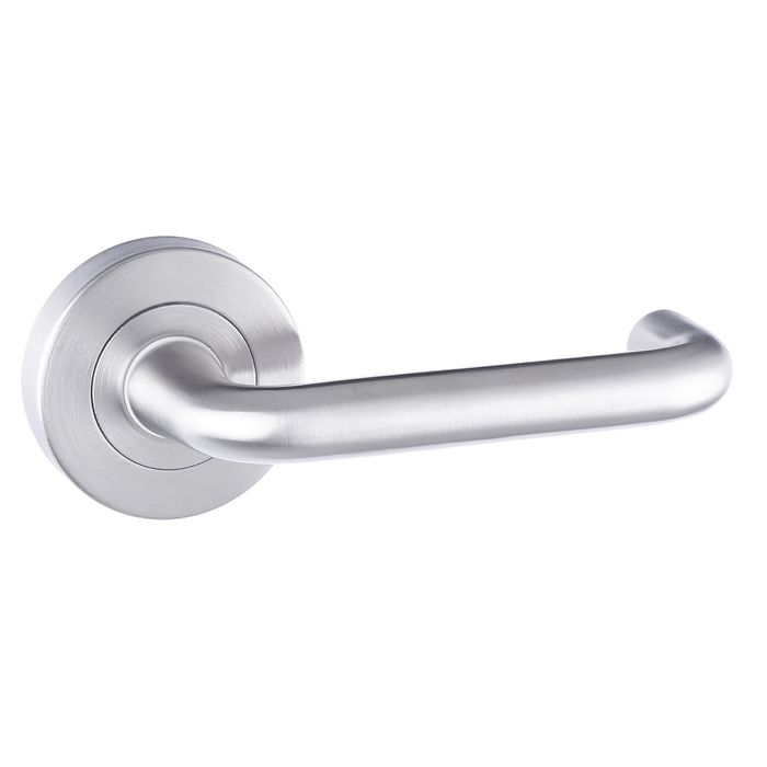 Schlage Satin Stainless Steel 7000 Series Alpha Passage Leverset