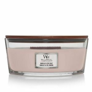 WoodWick Candle - Ellipse Vanilla & Sea Salt