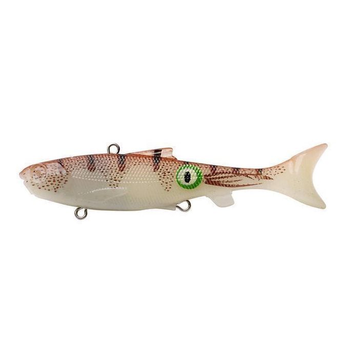 Samaki Vibelicious Thumper Tail Soft Vibe 125mm/30g Fishing Lure UV Squid