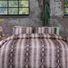 Big Sleep Snake Skin Pink Quilt Cover Set Queen