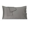 Fitted Sheet Set, 3 Pieces, Extra Deep Pocket, Queen Size (Grey)