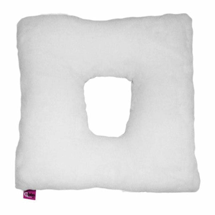 Square Donut Cushion - Seat Comfort Pad for Chairs - White - Ubio