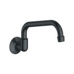 Mondella Black Cadenza Swivel Bath Spout