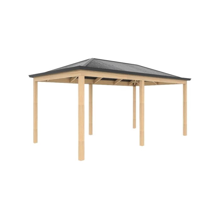  Softwoods 6.0 x 3.0m Hip Ends Gazebo Kit