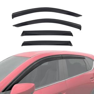 AUSGO Injection Weather Shields For Mazda CX-5 CX5 KF Series 2017-Onwards Weathershields Window Visors Wind Deflectors