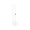 Lugna 2048 x 450 x 580mm White 3 Shelf 3 Drawer Left Hinged Door Storage Cabinet