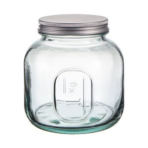 Ladelle Eco Recycled Rustico 1000ml Clear Storage Jar