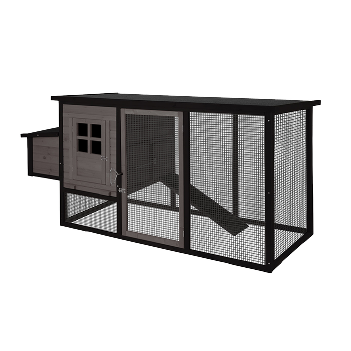 Fido & Fletch 'Happy Hens' 2020 x 755 x 1030mm Chicken Coop