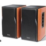 Edifier R1380T BROWN Active Speaker Dual RCA inputs, Remote Control, Build-in Class-D Amplifier, 21W+21W RMS Power Output