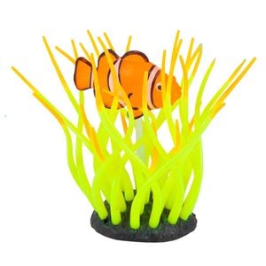 Kazoo Silicone Plant - Bubbling Sea Anemone with Fish (19661)