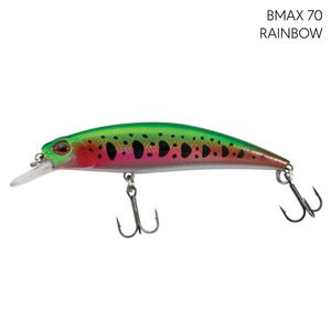 Black Magic BMAX 70mm Hard Body Fishing Lure Rainbow