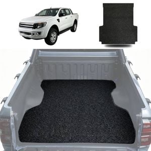 Signature Honeycomb UTE Tub Mat Tray Liner for Ford Ranger 2012 - 2015 (PX Dual Cab Ute) - Black