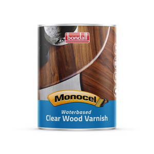 Bondall 1L Monocel Waterbased Clear Varnish Gloss
