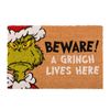 Grinch 40 x 60cm Natural Grinch Beware Coir Doormat
