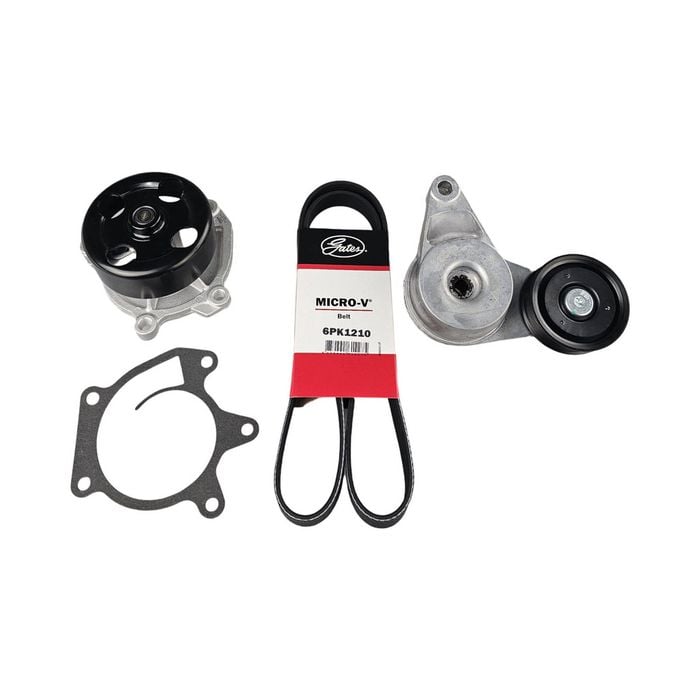 Drive Belt Water Pump & Tensioner For Nissan Qashqai J11 Fbaj11 2.0l 2014-2022
