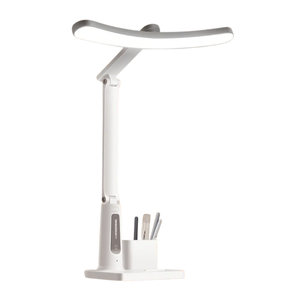 Desk Lamp With Adjustable Arm And Phone Holder
