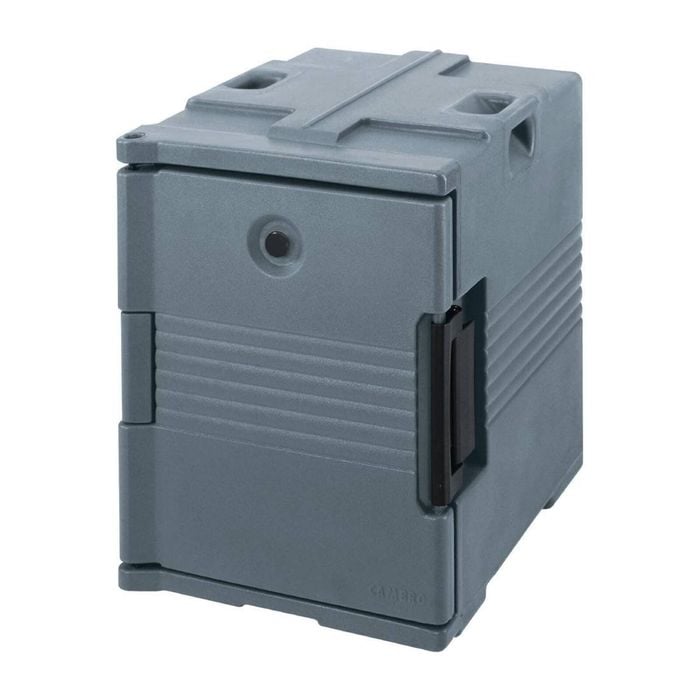 Cambro Insulated Food Pan Carrier Ultra Camcart Upc400 Front Loading Slate Blue 455x635x630mm