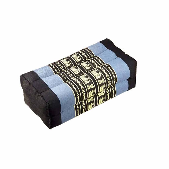 Handmade Yoga Block Meditation Cushion - Organic Kapok Thai Pillow for Yoga and Posture Support