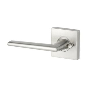 Sylvan Satin Nickel Plate Fairlie Privacy Lever Set 