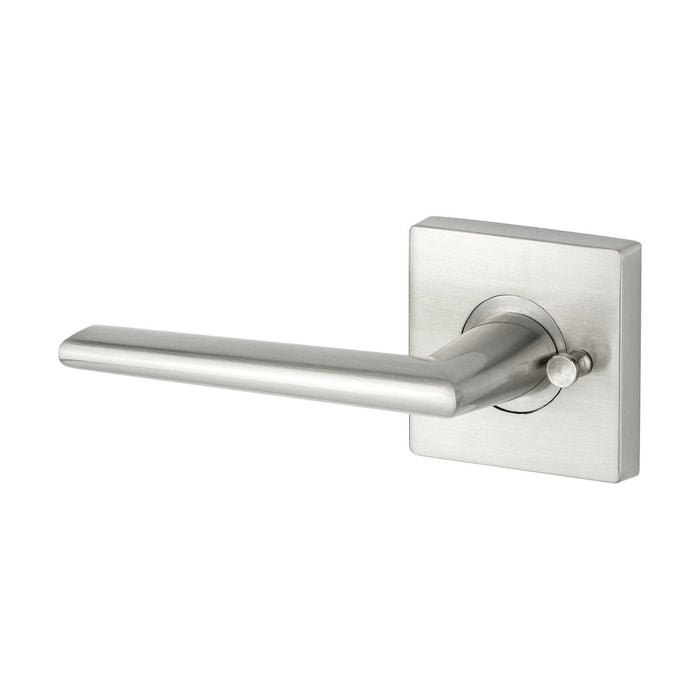 Sylvan Satin Nickel Plate Fairlie Privacy Lever Set 