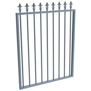 ProtectorAl 975 W x 1200mm H Deep Ocean Aluminium Spear Top Pool Gate