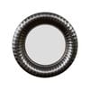 SSH COLLECTION ZANE 60CM WIDE ROUND WALL MIRROR - BLACK