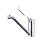 evekare 40mm Chrome Extended Lever Sink Mixer