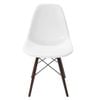 SK Designer Living | Replica Eames DSW Eiffel Chair | Plastic & Walnut - White