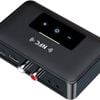 Bluetooth 5.0 Transmitter Receiver HiFi Wireless 3.5mm AUX NFC to 2 RCA Audio Adapter