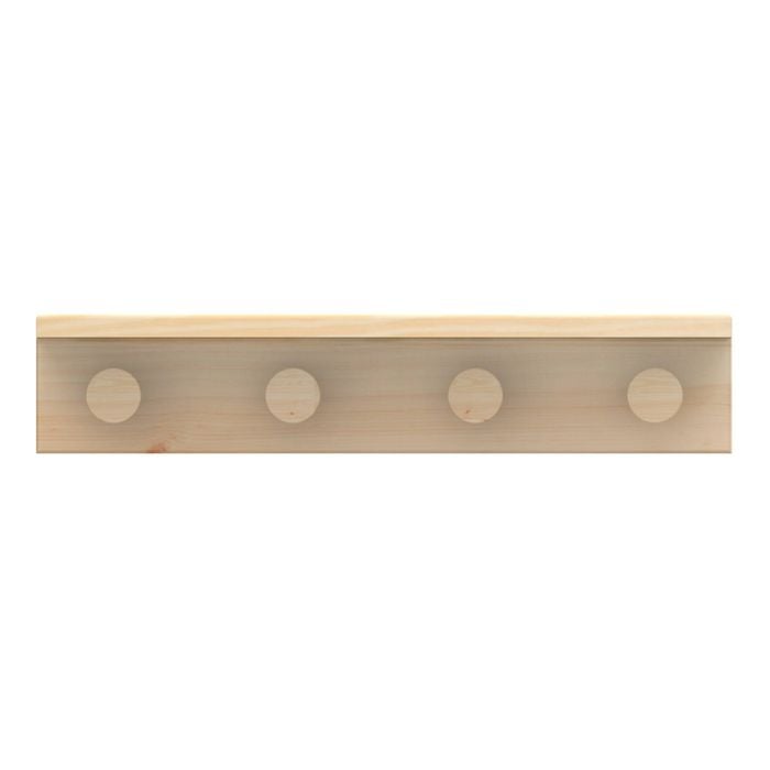 MODE 4 Timber Hooks On Pine Board With Shelf