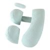 Catzon 4 Pcs Pregnancy Pillow Detachable Adjustable Cover-mintgreen