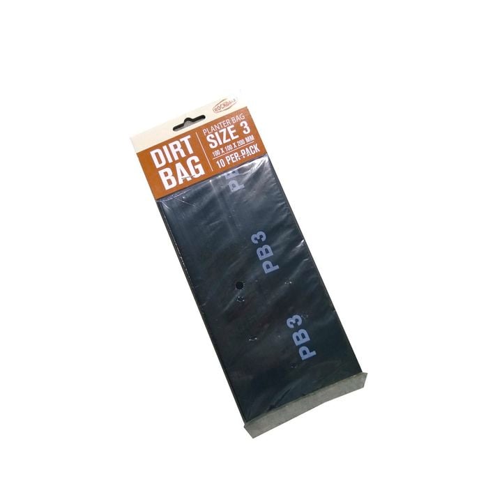Rockdale 100 x 100 x 200mm Size 3 Planter Bags - 10 Pack