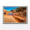 Arizona Sandstone with Rocks  Print 100% Australian Made 90x60cm  (Poster)