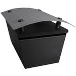 Sandleford Letterbox Post Mounted Magnum Black/Silver