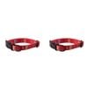2PK Harry Potter Dog Neck Collar 23-43cm Adjustable Small - Red