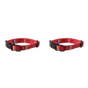 2PK Harry Potter Dog Neck Collar 23-43cm Adjustable Small - Red