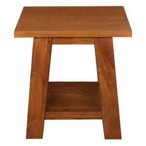 Centrum Furniture Tokyo Solid Mahogany Lamp Table - Light Pecan