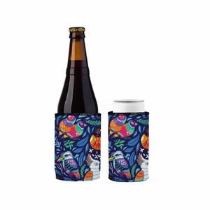Stubbyz Aussie Birds IV Stubby Cooler 2-Pack Slim