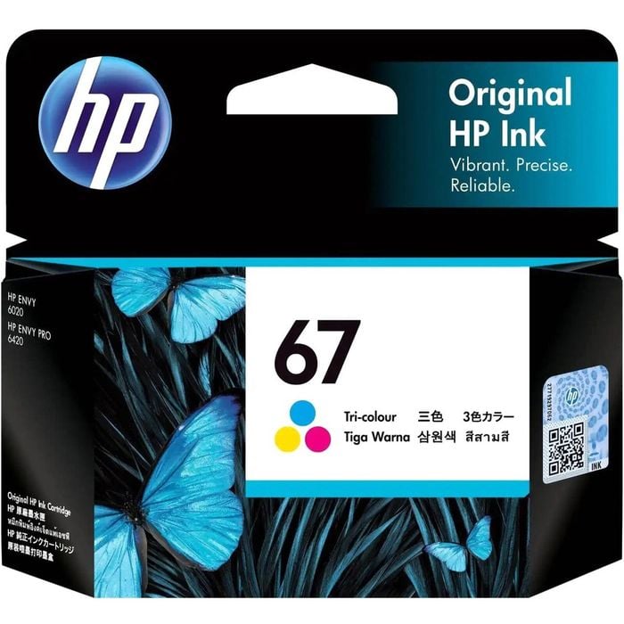 Hp 67 Original Inkjet Ink Cartridge - Tri-colour Pack - Inkjet