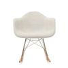 Sk Designer Living | Replica Eames Rar Rocking Chair | Fabric - Texture Ivory