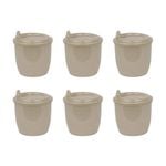 6PK EcoSouLife 296ml Biodegradable Reusable Rice Husk Baby Sippy Cup w/ Lid