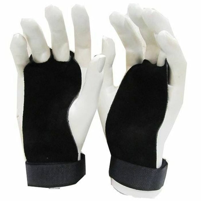 Morgan Leather Palm Grips (pair)[black Small]