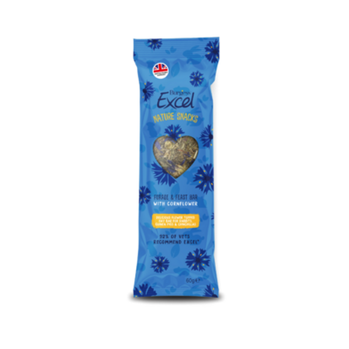 Burgess Excel Forage & Feast Hay Bar with Cornflower