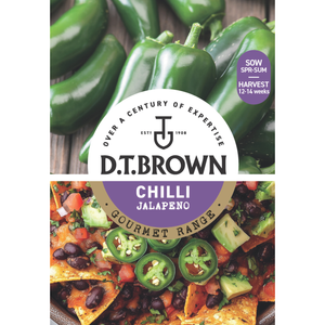 D.T. Brown Gourmet Chilli Jalapeno Seeds