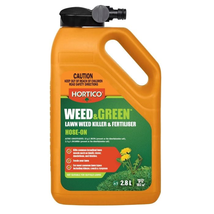 Hortico 2.8L Weed & Green Hose-on