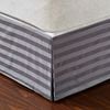 CottonMore 500TC 100% Premium Cotton Bed Skirt Bed Valance Striped pattern - King