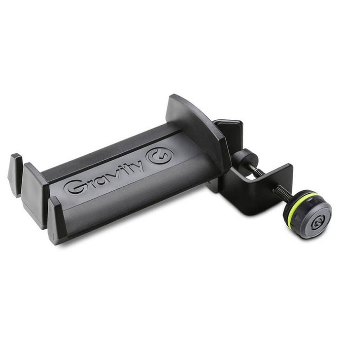 Gravity HPHMS01B Headphone Mount Hanger For Microphone Stand Black