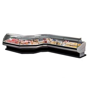 Italiacool Coner External Glass Curved Front Glass Deli Display  - Deli Display Fridges (cn90e)