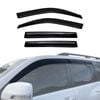 AUSGO Weather Shields for Toyota Landcruiser Prado 150 Series 2009-2024 Weathershields Window Visors Wind Deflectors
